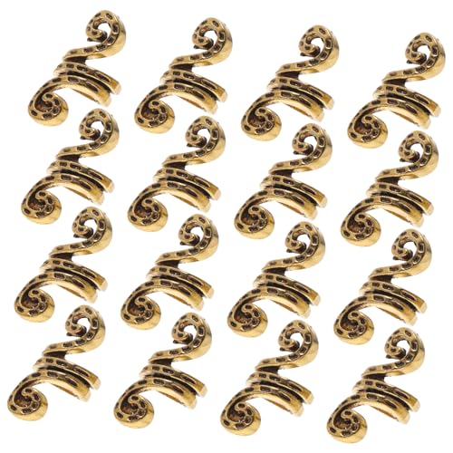 MUSISALY 20stücke Dreadlocks Haarschmuck Aus Spiral-haarmanschetten Für Zöpfe Dekorative Haaraccessoires Für Hochzeiten Und Partys von MUSISALY