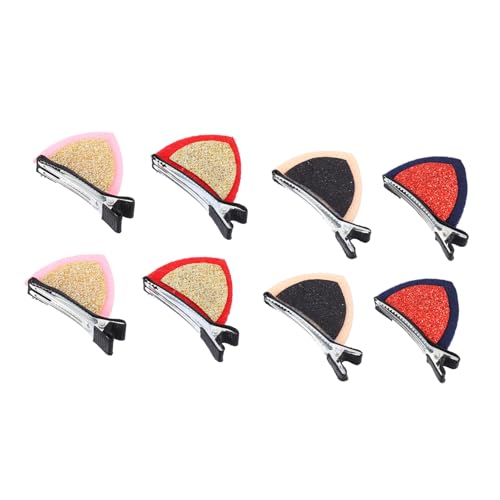 MUSISALY 20 Stück Katzenohr-haarspangen Glitzernde Haarspange Haarnadel Katzenhaar-accessoires Für Kinder Mädchen Frauen von MUSISALY