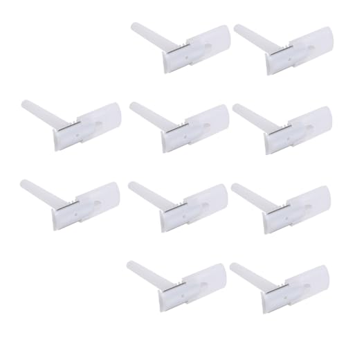 MUSISALY 25St Einweg-Hautmesser razor messerscharfer Rasiermesser Zubehör Rasierklingen doppelschneidige Rasierer werkzeug Private Haarrasierer Beinhaarrasierer für Mädchen Abs Weiß von MUSISALY