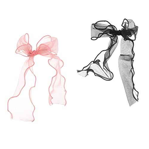 MUSISALY 2stücke Haarnadel Für Mädchen Bezaubernde -haarspange Mit Schleife Für Damen Zufällige Farbe Langlebig Und Elegant von MUSISALY