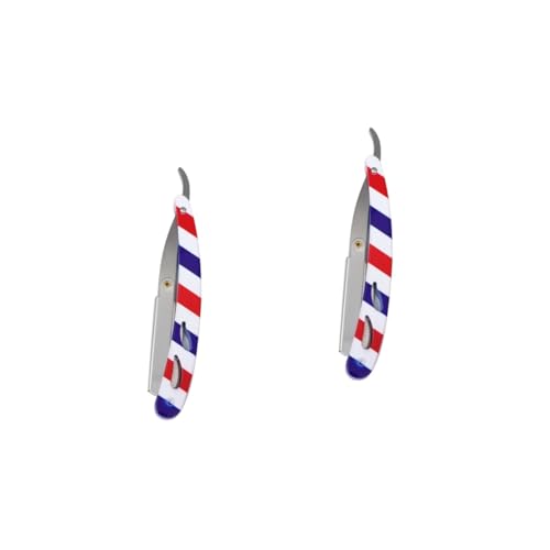 MUSISALY 2St Handrasierer für Männer Männerrasierer benutzerdefinierte Rasiermesser manueller Rasierer Rasiermesser mit geradem Schnitt Herrenrasierer Augenbrauenrasierer Bartrasierer von MUSISALY