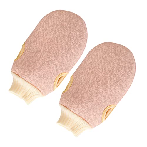 MUSISALY Universal-duschhandschuhe 2 Stück Badetuch-handschuhe Weiche Peeling-handschuhe Für Die Haut Rückenmassage-handschuh Gegen Erythem von MUSISALY