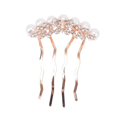 MUSISALY Edler Haarkamm Mit Strasssteinen Kamm-set Haar-accessoire Für Damen Für Hochzeit Party Weihnachten von MUSISALY