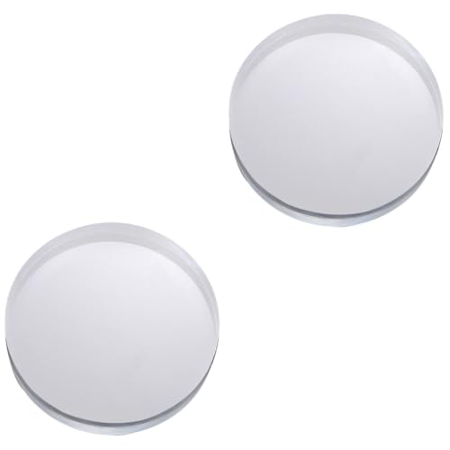 MUSISALY 2St Stand aus Acryl acrylständer acrylic jewelry box Präsentationsständer messestand display box Cupcake-Halter Modell mit Ständer Ausstellungsstand Aufbewahrungssockel für Statuen von MUSISALY