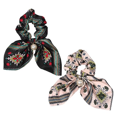 MUSISALY 2er Satz Bunte Haargummis Stirnband Haarband Kreativer Kopfschmuck Für Damen Für Sport Und Party von MUSISALY