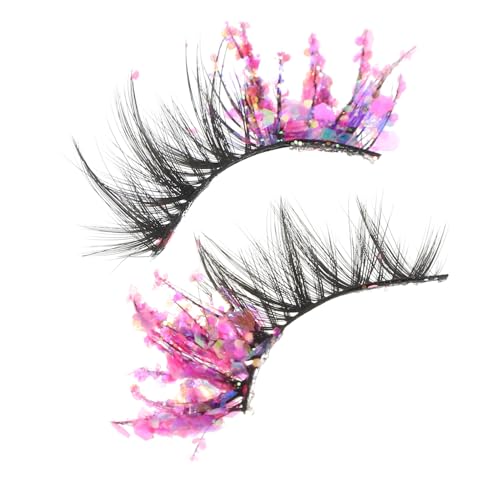 MUSISALY 2er Satz Diy Leichte Glitzer Falsche Wimpern Make-up Streifenwimpern Biegbar Für Damen Augenlid Anpassung MUSISALY 2er Satz Diy Leichte Glitzer Falsche Wimpern Make-up Streifenwimpern Biegbar Für Damen Augenlid Anpassung von MUSISALY