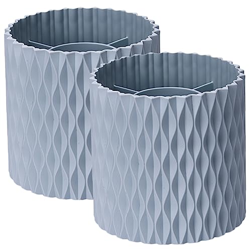MUSISALY 2er Satz Kosmetikpinselhalter Drehbarer Make-up-pinsel-organizer Stabiler Stifthalter Für Schreibtisch von MUSISALY