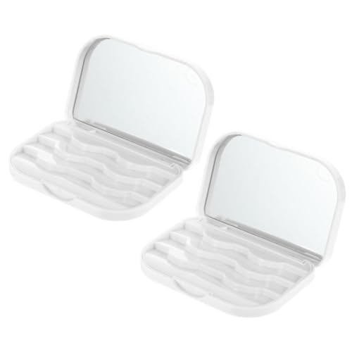 MUSISALY Wimpern Aufbewahrungsbox Organizer Für Falsche Wimpern Mit Spiegel Reisen Einfach Stauraum Behälter Extensions Zubehör MUSISALY Wimpern Aufbewahrungsbox Organizer Für Falsche Wimpern Mit Spiegel Reisen Einfach Stauraum Behälter Extensions Zubehör von MUSISALY