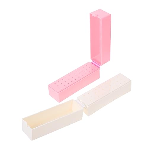 MUSISALY 2stücke Nagelbohrer Aufbewahrungsbox Mit Löchern Praktischer Organizer Für Maniküre Nagelkunst Und -nägel Im Salon Oder Zuhause MUSISALY 2stücke Nagelbohrer Aufbewahrungsbox Mit Löchern Praktischer Organizer Für Maniküre Nagelkunst Und -nägel Im Salon Oder Zuhause von MUSISALY