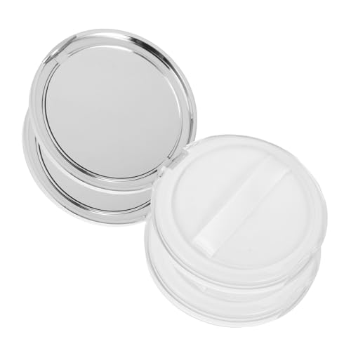 MUSISALY 2er-set Make-up-boxen Tragbare Reisebehälter Kompaktes Spiegeletui Auslaufsicher Für Damen von MUSISALY