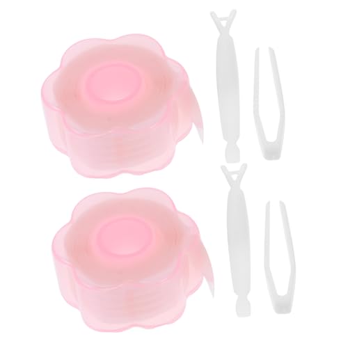 MUSISALY 2sätze Doppeltes Augenlidband Unsichtbarer Augenlid-aufkleber Mit Und Pinzette Für Einfaches Anbringen Natürliche Augenlift-strips Für Täglichen Gebrauch von MUSISALY