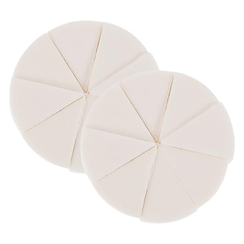 MUSISALY 2sätze Keilförmige Make-up-schwämme Kosmetische Schwämme Make-up-puderquaste Gesichtspads Make-up-quaste Make-up-tool Für Frauen Make-up-pads von MUSISALY