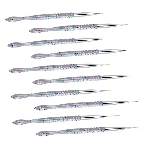 MUSISALY 2sätze Nageldesign Zeichnung Linie Werkzeug Für Diy Maniküre Eyeliner Pinsel Stifte von MUSISALY