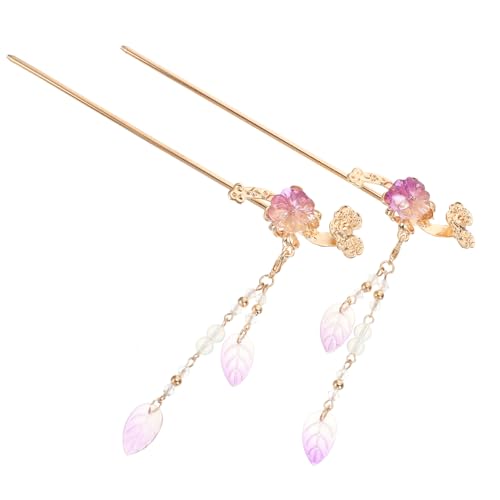 MUSISALY 2stücke Haarstab Im Chinesischen Stil Aus Legierung Haarschmuck Haarnadel Multifunktionaler Haarstab Praktischer Für Damen Zarte Haar Decoration Vintage Und Elegant von MUSISALY