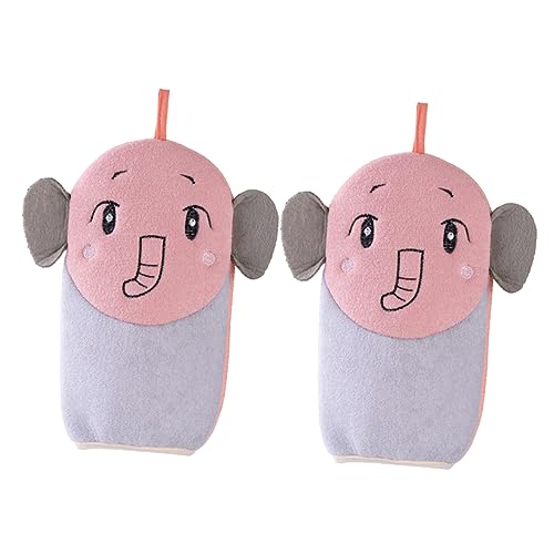 MUSISALY 2 Stück Duschbürsten-badehandschuhe Für Kinder Badezubehör Peeling-handschuh Bade-schrubbhandschuh Bade-/körperreinigungshandschuhe von MUSISALY