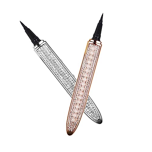MUSISALY 2stücke Doppel Eyeliner Stift Wasserfester Eyeliner Make-up-stifte Kosmetikstifte Schweißfest Schnell Trocknend von MUSISALY