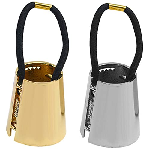 MUSISALY 2stücke Pferdeschwanzhalter-manschette Aus Metall Elastische Haargummi-seile Haarmanschetten Für Frauen Haar-accessoires Zarter Haarschmuck Für Mädchen MUSISALY 2stücke Pferdeschwanzhalter-manschette Aus Metall Elastische Haargummi-seile Haarmanschetten Für Frauen Haar-accessoires Zarter Haarschmuck Für Mädchen von MUSISALY