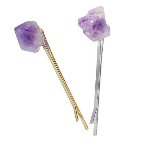 MUSISALY 2stücke Kristallstein Haarnadeln Für Frauen Haarspangen Mit Kristallsteinen Haarschmuck Für Dickes Haar Bunte Haarnadeln Zum Stylen Für Hochzeit von MUSISALY