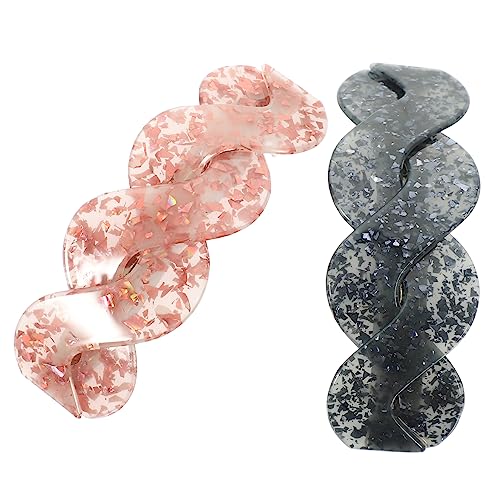 MUSISALY Haarschmuck Für Mädchen Große Haarspangen Für Mädchen Acryl-haarnadel Haarspangen Dekoration Frauen-haarnadel-set von MUSISALY