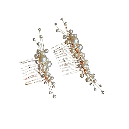 MUSISALY Hochzeit Haar Set Haar Kamm Schmuck Braut Haar Kamm Für Hochzeit Party Prom Engagement von MUSISALY