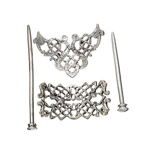 MUSISALY 2stücke Legierung Haarnadeln Mit Knoten Haarspange Mit Schiebeverschluss Haarspange Aus Legierung Haar Decor Für Damen Herren von MUSISALY