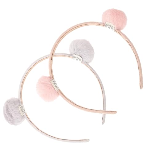 MUSISALY Plüsch-ball-stirnband Für Kinder Stoffkopfschmuck Haarschmuck Haarreif Kinder Party-haarreif Tierhaarreif von MUSISALY