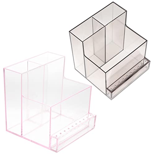 MUSISALY Nagelbohrerhalter Organizer Mit Schraubendreherbox Nagelbohrer Aufbewahrungsbox Für Maniküre-tools von MUSISALY