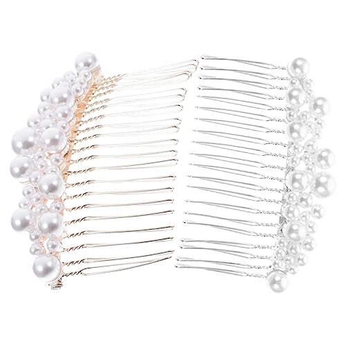 MUSISALY 2stücke Perlen Haarspangen Für Haarkämme Für Hochzeiten Brautschmuck Und Besondere Anlässe Leichte Und Haaraccessoires von MUSISALY