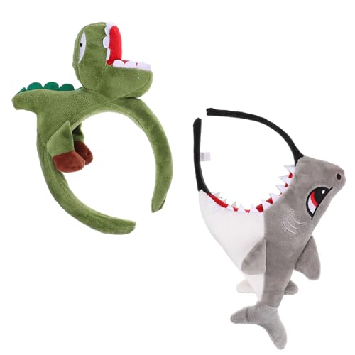 MUSISALY Hübscher Kinderkopfschmuck Mit Hai-dinosaurier-design Bequem Und Lustig von MUSISALY