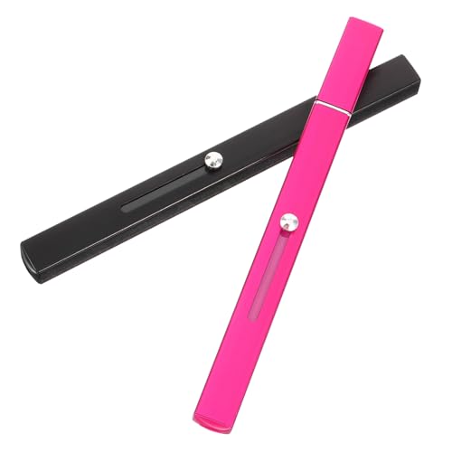MUSISALY 2stücke Einziehbarer Lippenpinsel Für Lippenstift Lippenapplikator Make-up-pinsel Make-up-tool Concealer-pinselstab Lippenpinsel Für Frauen Lipgloss-applikator von MUSISALY