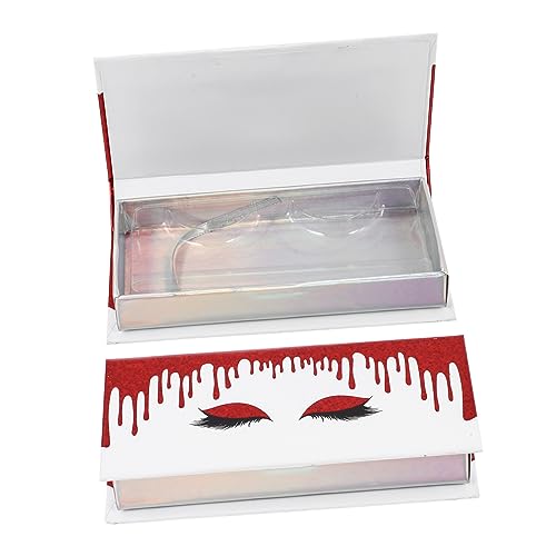 MUSISALY 2stücke Kreative Wimpernboxen Aus Hochwertigem Papier Tragbare Verpackung Für Falsche Wimpern Eyelash Organizer Für Professionelle Und Persönliche Anwendung Robust Und Leicht von MUSISALY