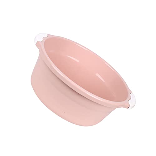 MUSISALY 2stücke Kunststoff Waschbecken Für Badezimmer Und Küche Multifunktionale Rutschfeste Schalen Großem Nordischem Rosa Für Fußbad Und Alltägliche Nutzung von MUSISALY