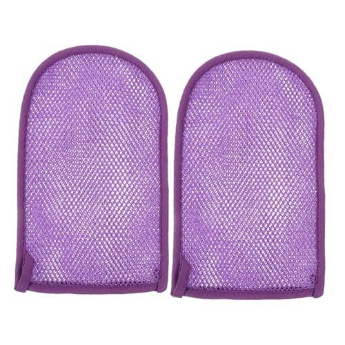 MUSISALY 2stücke Peeling-handschuh Zum Duschen Und Baden Aus Nylon Körper-schrubber Für Damen Und Herren Mit Schaumnetz-design Für Gründliche von MUSISALY