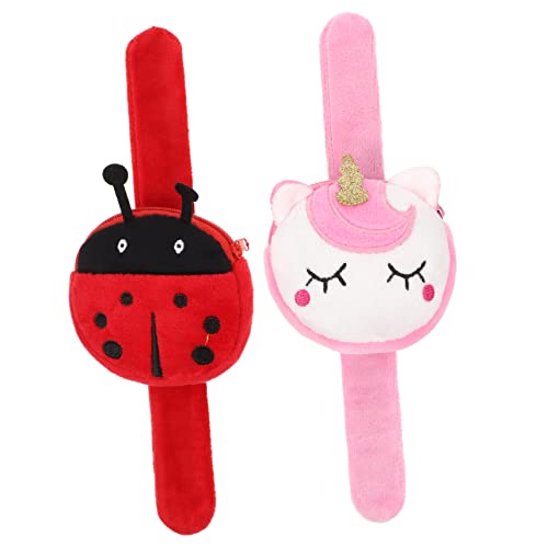MUSISALY 2stücke Slap Armbänder Aus Tier Design Junge Mädchen Geldbörse Armband Partygeschenk Für Mädchen Und Jungen von MUSISALY