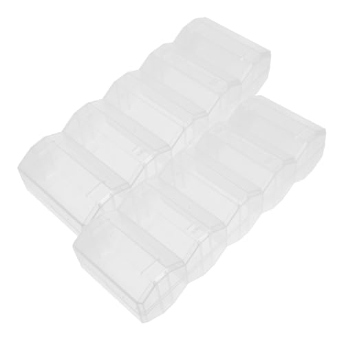 MUSISALY 2stücke Poker Chip Haltertasche Aus Kunststoff Transparenter Chip Organizer Mit Deckel Wiederverwendbar Für Und Karten Praktische Aufbewahrungslösung Für Haushalt Und Büro von MUSISALY
