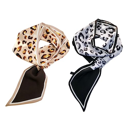MUSISALY 2stücke Seidiger Schal Für Damen Haarband Aus Hochwertigem Stoff Leicht Und Atmungsaktiv Als Halstuch Oder Frisurhalter Nutzbar Accessoire Für Täglichen Gebrauch von MUSISALY