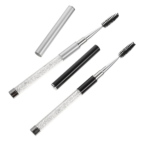 MUSISALY 2stücke Wimpernpinsel Für Mascara Wiederverwendbares Make-up Zubehör Augenbrauenpinsel Für Wimpern Make-up Applikator von MUSISALY