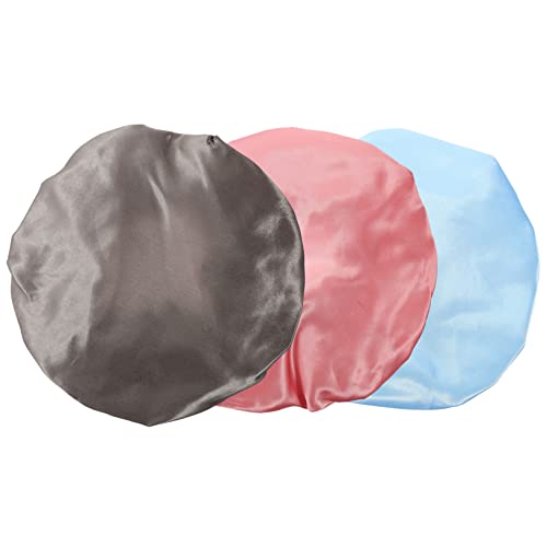 MUSISALY Doppellagige Duschhauben Für Damen Und Erwachsene Und Atmungsaktiv Zum Schutz Der Haare Beim Waschen Oder Schlafen von MUSISALY