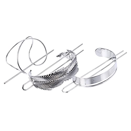 MUSISALY 3stücke Haarnadel Haarspange Dutt Für Frauen Mädchen Hochzeit Party Zeremonie Verlobung Haar Zubehör Stilvolles Design von MUSISALY