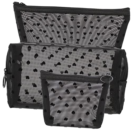 MUSISALY 3stücke Teiliges Kosmetik-Organizer Set Transparente Reise-toilettentaschen Leicht Und Vielseitig Für Kosmetik Und Tägliche Essentials Für Unterwegs von MUSISALY