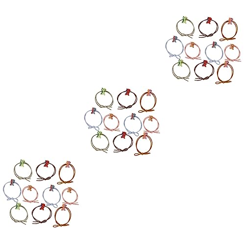 MUSISALY 30stücke Dinosaurier-haargummis Für Mädchen Teiliges Bunten Farben Elastische Haarbänder Für Haarschmuck Für Alltag Partys Und Besondere Anlässe von MUSISALY