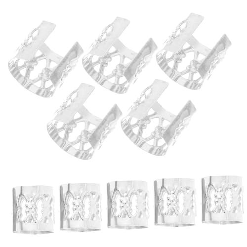 MUSISALY 300stücke Dreadlock-perlen Für Haarmanschetten Zopfmanschetten-accessoires Haarschmuck Für Zöpfe Dreadlock-haar-charms Haar-juwelen Für Zopffrisuren von MUSISALY