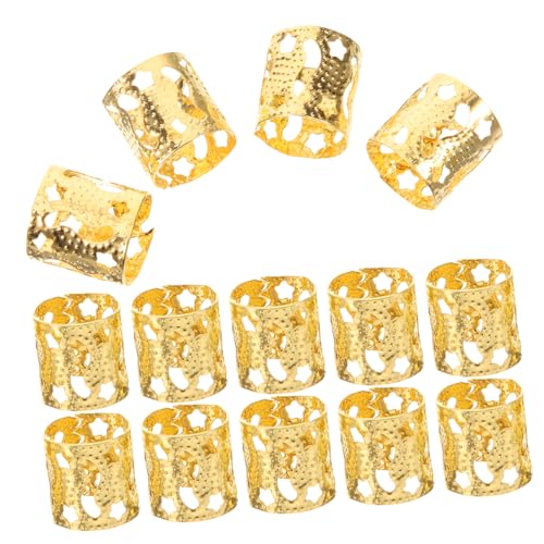 MUSISALY 30 Stück Haarschmuck-manschetten Für Dreadlocks Haar-accessoires Haarmanschetten Und Haardekorationen Zum Flechten von MUSISALY