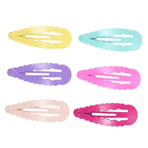 MUSISALY 30stücke Bunte Haarspangen Für Mädchen Langlebige Tropfenförmige Haarklammern Candy-farben Für Junge Mädchen Für Schule Feste Und Partys von MUSISALY