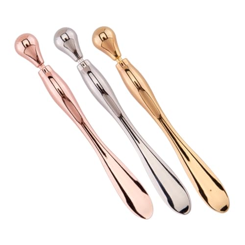 MUSISALY 3stücke Augencreme Stick Metallischer Gesichtscreme Löffel Für Sanfte Augenpflege Für Auftragen Von Augencreme Reduzierung Von Schwellungen von MUSISALY