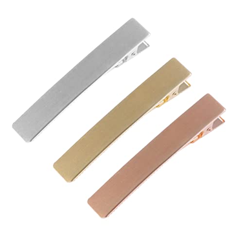 MUSISALY 3stücke Polierte Haarspangen Elektrobeschichtete I-form Haarklammern Für Damen Haarschmuck Gold Silber Roségold Rutschfest Antirutsch Für Hochzeiten Und Partys von MUSISALY