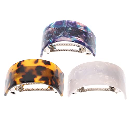 MUSISALY 3stücke Haarspangen Weiß Halbkreis-clips Mode-haarnadeln Damen-kopfschmuck Haar-accessoires Für Frisuren Look Party Tanz Anlässe von MUSISALY