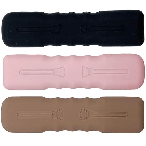 MUSISALY Pinselhalter Aus Silikon Tragbarer Make-up-Pinsel-Organizer Für Reisen Kosmetikpinseltasche Zum Aufbewahren Von Make-up-Tools von MUSISALY