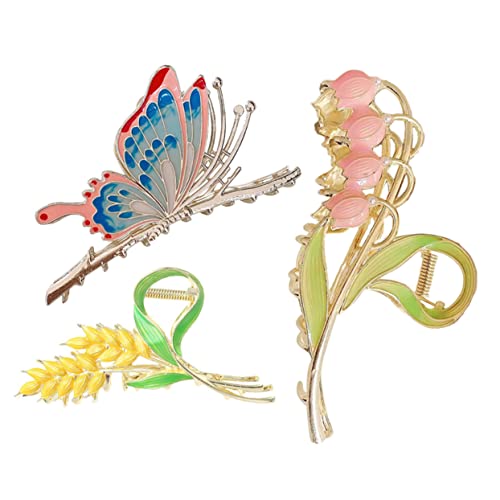 MUSISALY 3stücke Große Haarklammern Für Frauen Accessoires Für Haare Styling-zubehör Haarspangen Für Anlässe von MUSISALY