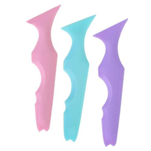 MUSISALY 3stücke Teiliges Silikon Augenbrauen Eyeliner Hilfsmittel Wiederverwendbare Make-up Schablonen Für Präzises Augen-make-up Perfektes Design von MUSISALY